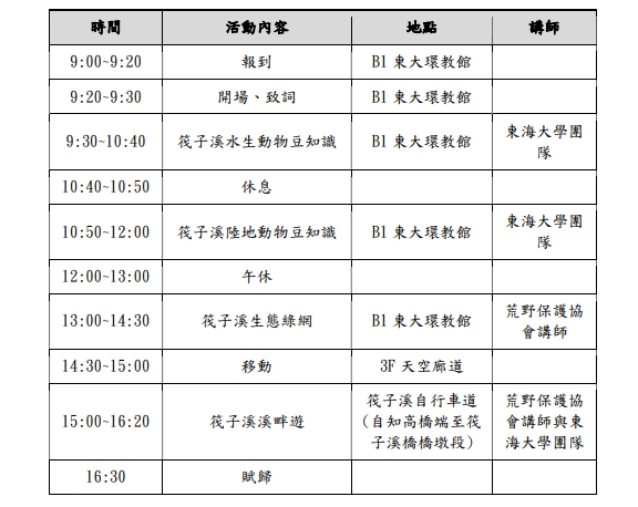 筏子溪生態導覽志工培訓開放報名！　中市水利局邀你一同守護河川之美 | 索引新聞 INDEX News