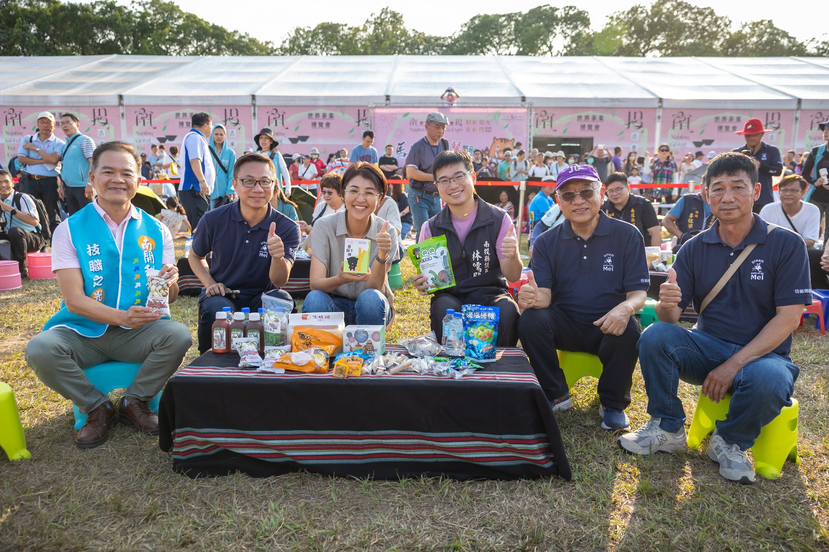 南投茶博馬拉桑野餐趣　許縣長與民眾同歡 | 索引新聞 INDEX News