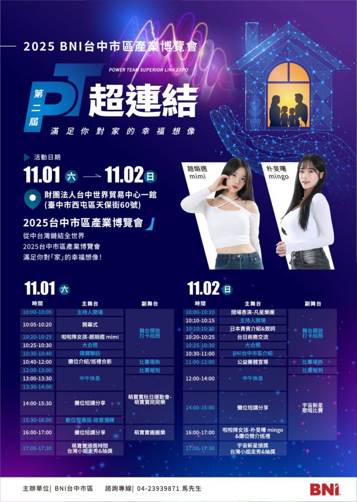 啟動BNI幸福連結力 跨界產業共創家之願景 啟動BNI幸福連結力 跨界產業共創家之願景