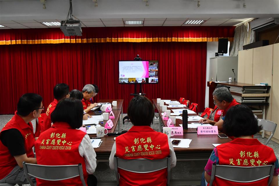 非洲豬瘟中央災害應變會議 彰化縣長王惠美與中央視訊會議提五項經費補助事項及七項防疫執行成果 非洲豬瘟中央災害應變會議 彰化縣長王惠美與中央視訊會議提五項經費補助事項及七項防疫執行成果