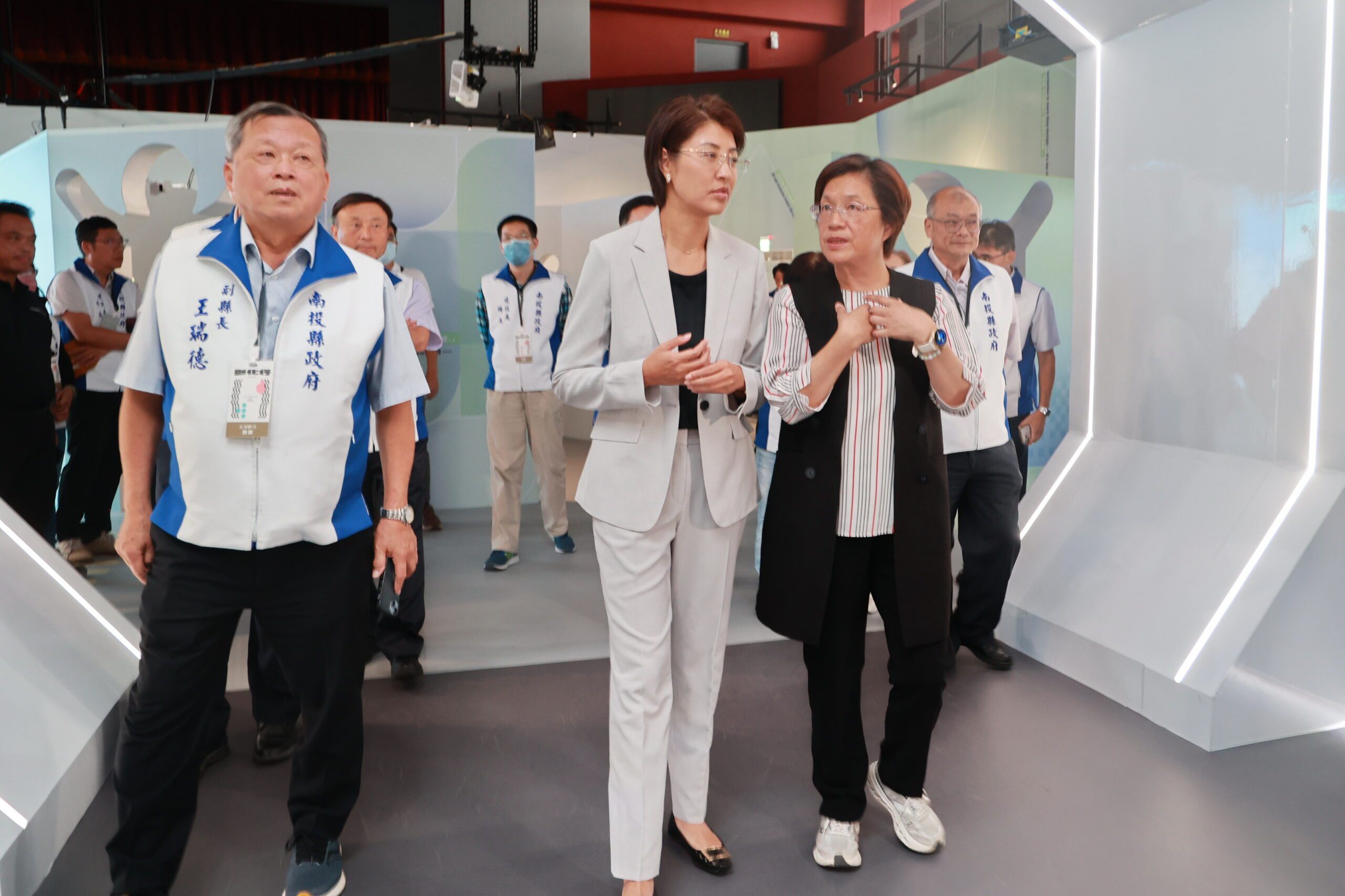 許淑華參訪彰化台灣設計展 交流城市發展經驗 許淑華參訪彰化台灣設計展 交流城市發展經驗