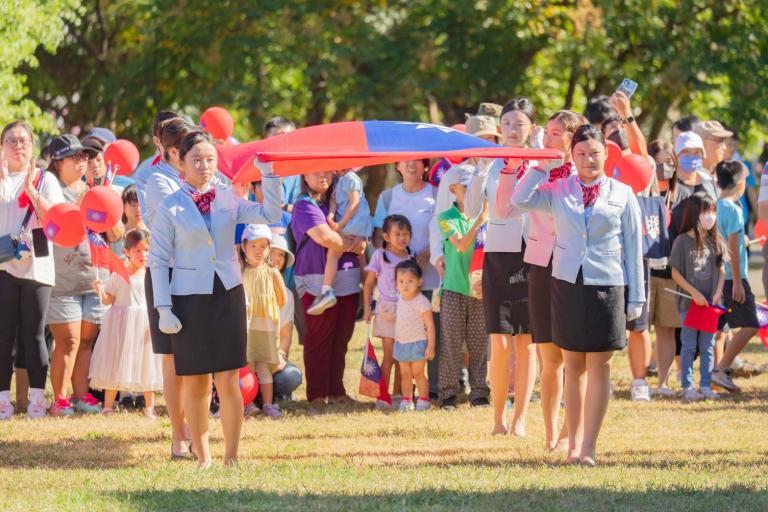桃園國慶升旗首度移師親子公園　張善政：全民團結共創永續未來 | 索引新聞 INDEX News