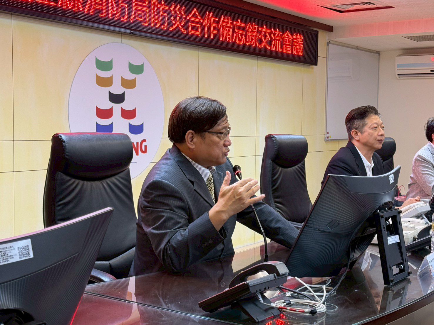 基隆、連江攜手防災合作 打造跨海安全新夥伴關係 基隆、連江攜手防災合作 打造跨海安全新夥伴關係