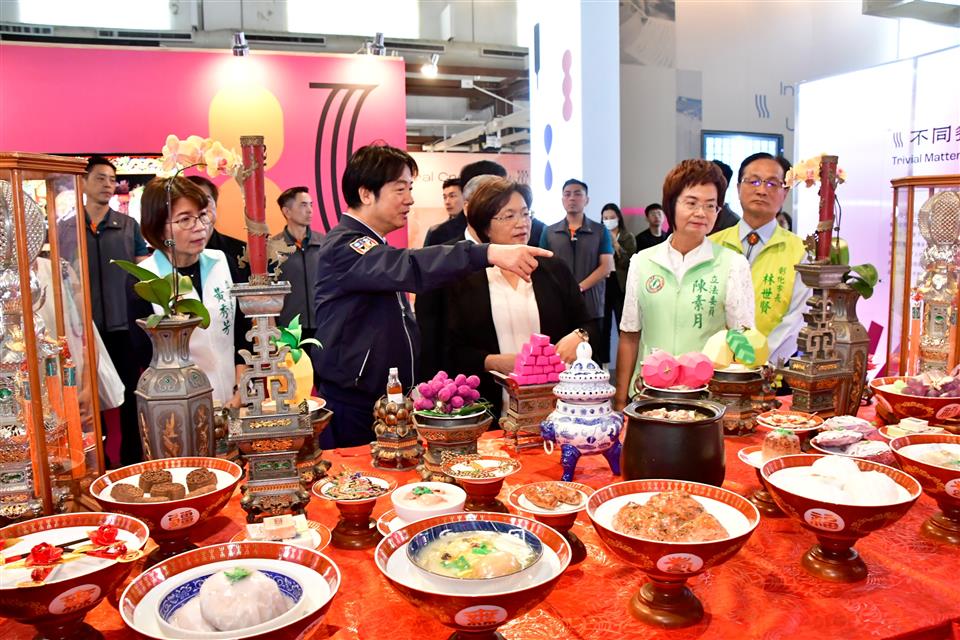 賴清德總統肯定台灣設計展在彰化的用心  把握倒數三天來看設計改變彰化的力量 賴清德總統肯定台灣設計展在彰化的用心  把握倒數三天來看設計改變彰化的力量