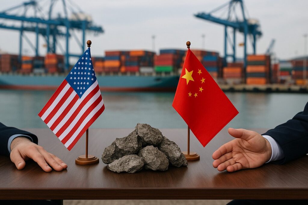 美中稀土戰膠著 北京批華府「製造恐慌」釋出談判意願