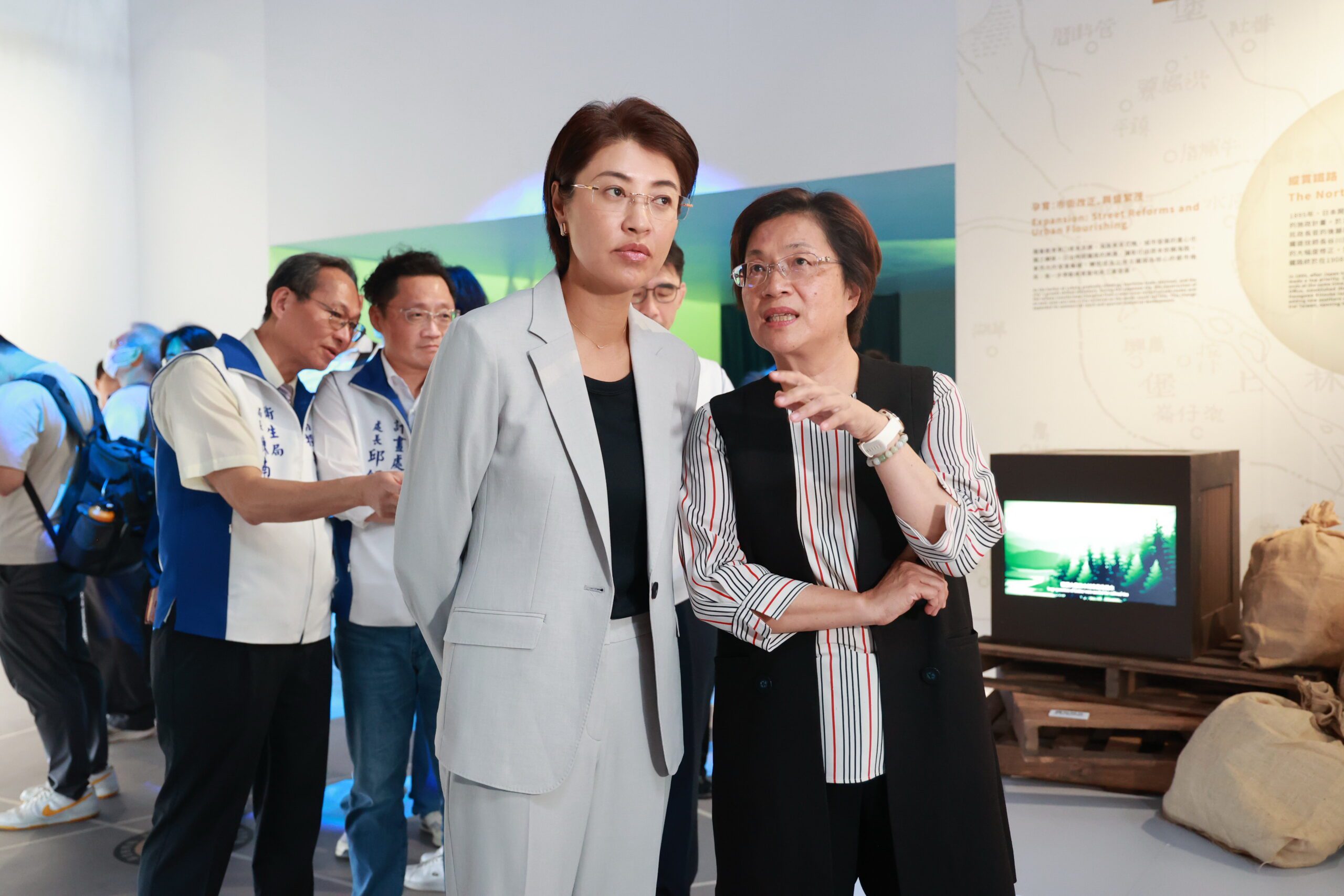 許淑華參訪彰化台灣設計展 交流城市發展經驗 許淑華參訪彰化台灣設計展 交流城市發展經驗