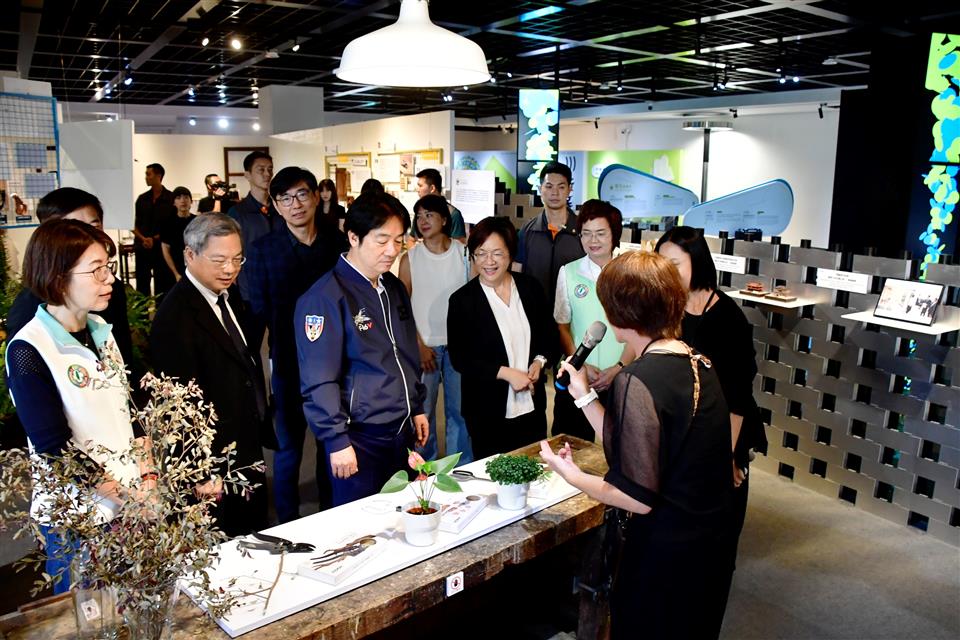賴清德總統肯定台灣設計展在彰化的用心  把握倒數三天來看設計改變彰化的力量 賴清德總統肯定台灣設計展在彰化的用心  把握倒數三天來看設計改變彰化的力量