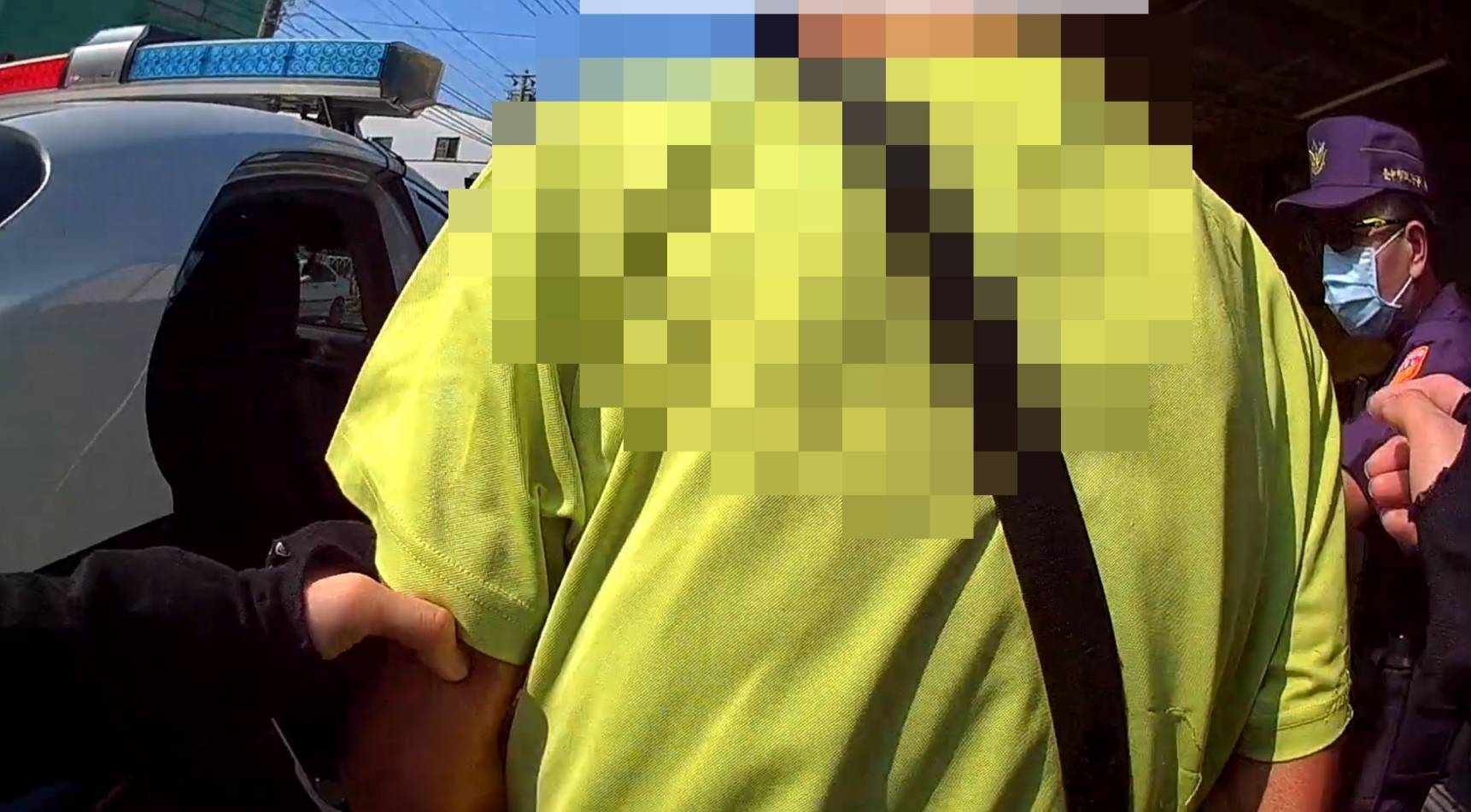 溫情守護不打烊 熱心警護送長者洽公完成心願 溫情守護不打烊 熱心警護送長者洽公完成心願