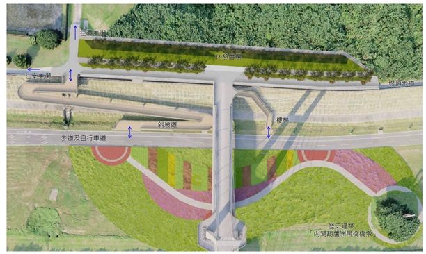 單車族福音!南港至內湖將建景觀橋 通勤與休憩動線更便利 單車族福音!南港至內湖將建景觀橋 通勤與休憩動線更便利