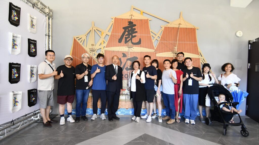 立法院長韓國瑜參訪2025台灣設計展　感受彰化無限魅力