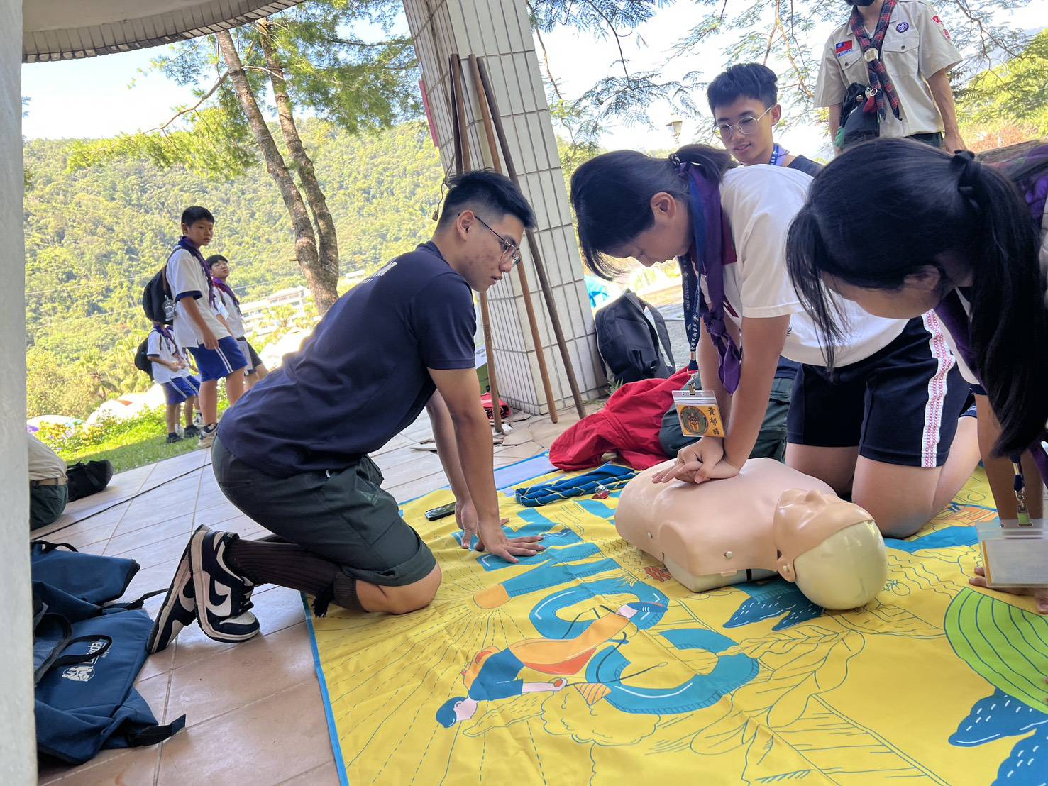 「南投縣114年童軍考驗暨偏鄉服務體驗營」　挑戰自我迎向國際視野開訓