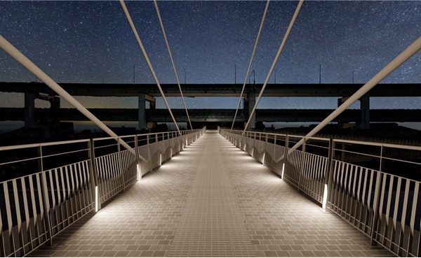 單車族福音!南港至內湖將建景觀橋 通勤與休憩動線更便利 單車族福音!南港至內湖將建景觀橋 通勤與休憩動線更便利