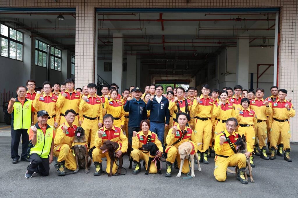 陳其邁加碼千萬力挺！高市消防局「搜救犬」戰力大躍進