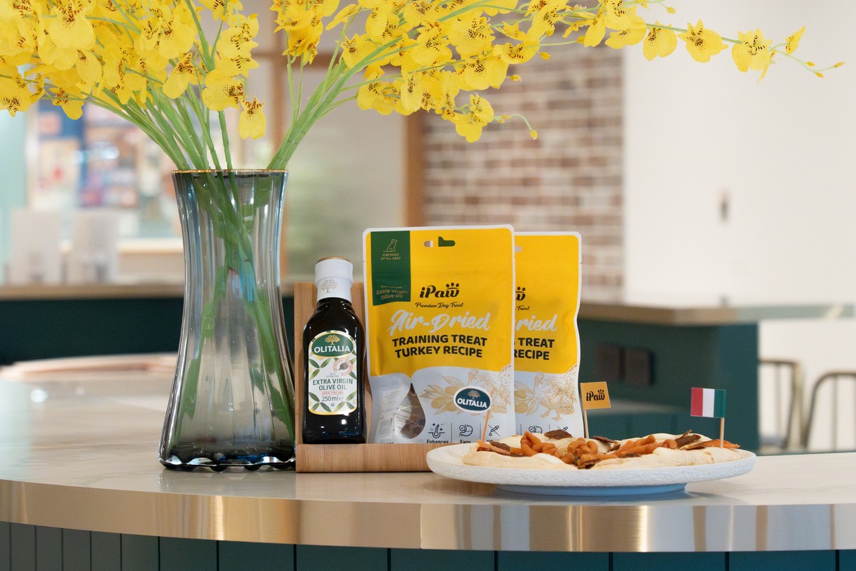 iPaw × 奧利塔推出「頂級橄欖油軟零食」 打造毛孩健康新食尚