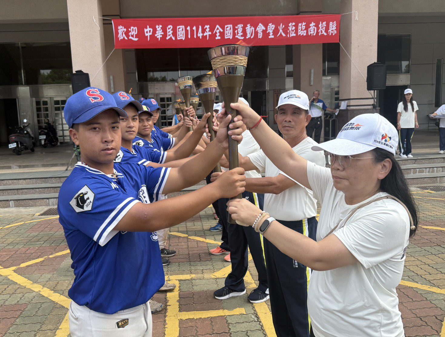 南投縣熱情迎接114年全國運動會聖火　傳遞體育精神　展現榮耀成果 | 索引新聞 INDEX News