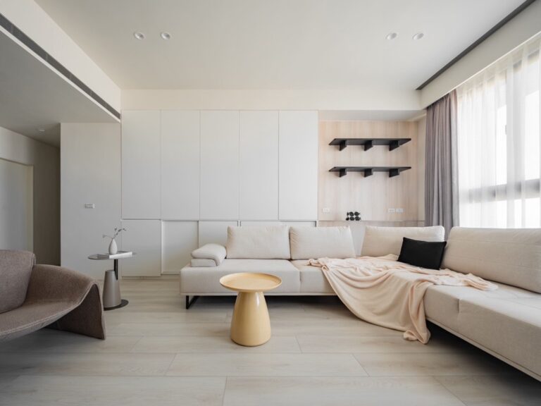 寬月室內設計再推代表作 50坪大坪數宅演繹北歐風格局改造亮點