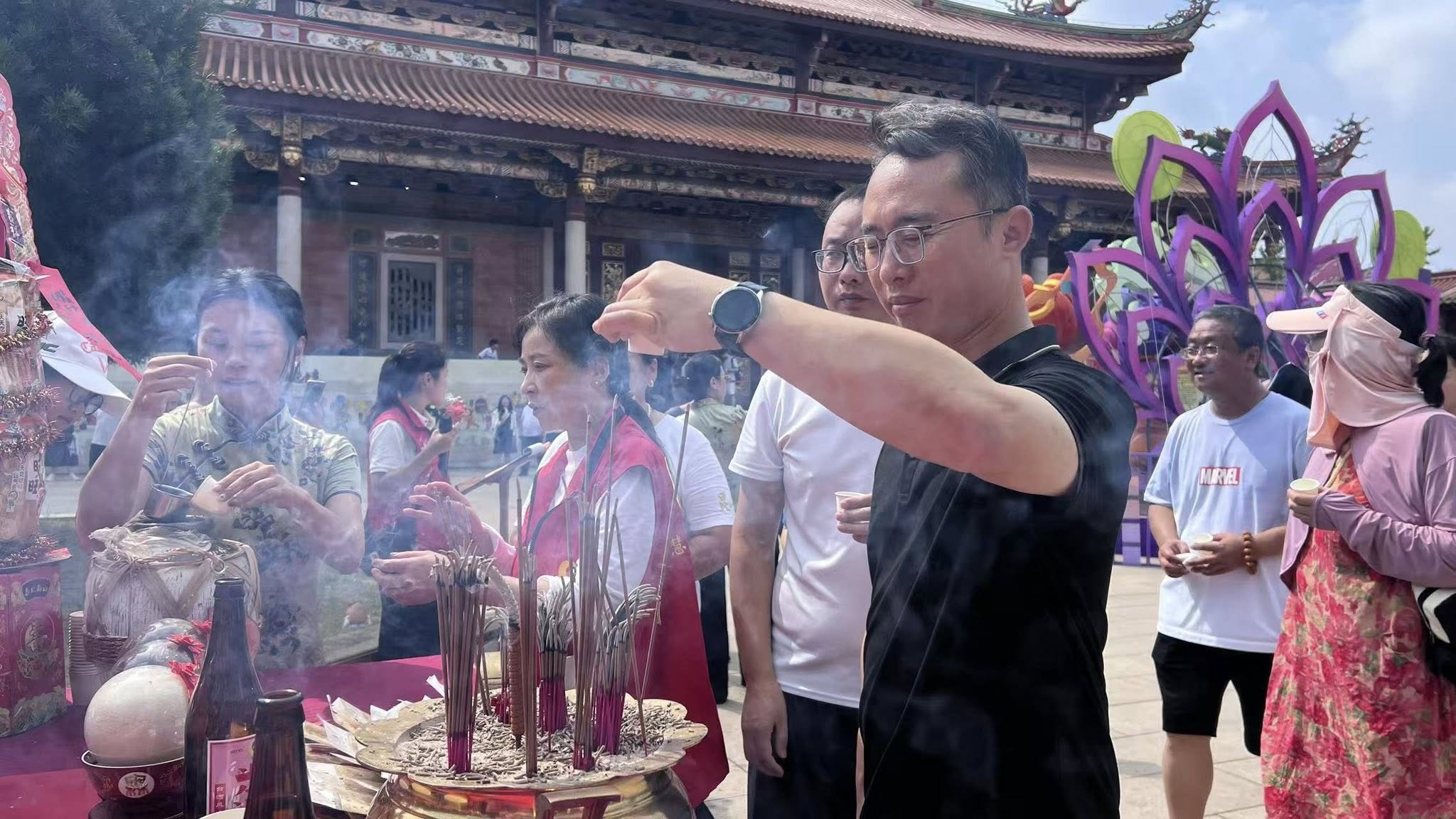 昆山慧聚天后宮慶中秋　財神土地公來請酒 | 索引新聞 INDEX News