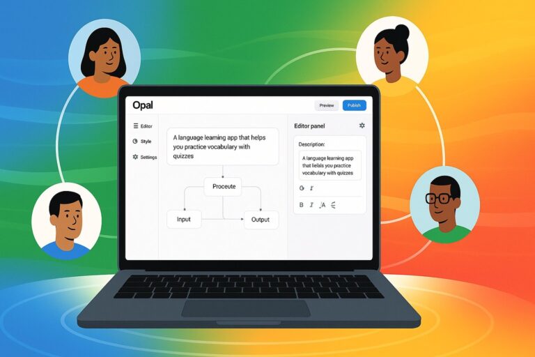 Google AI應用平台Opal再升級 「零程式碼」快速打造App