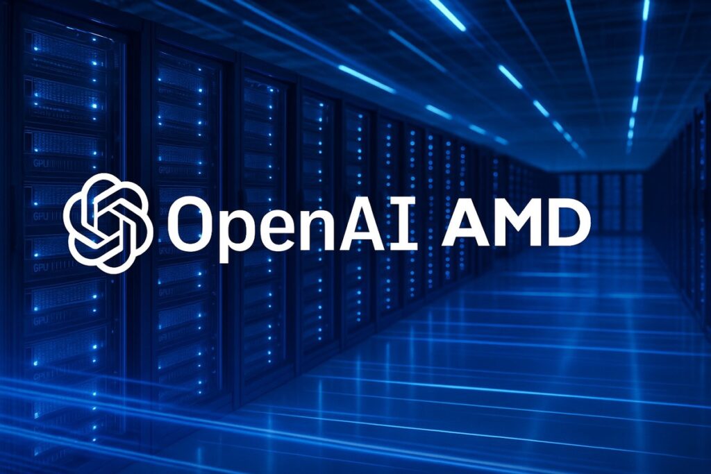 OpenAI豪砸數十億入股AMD 雙方擬攜手推動AI晶片部署計畫 OpenAI豪砸數十億入股AMD 雙方擬攜手推動AI晶片部署計畫