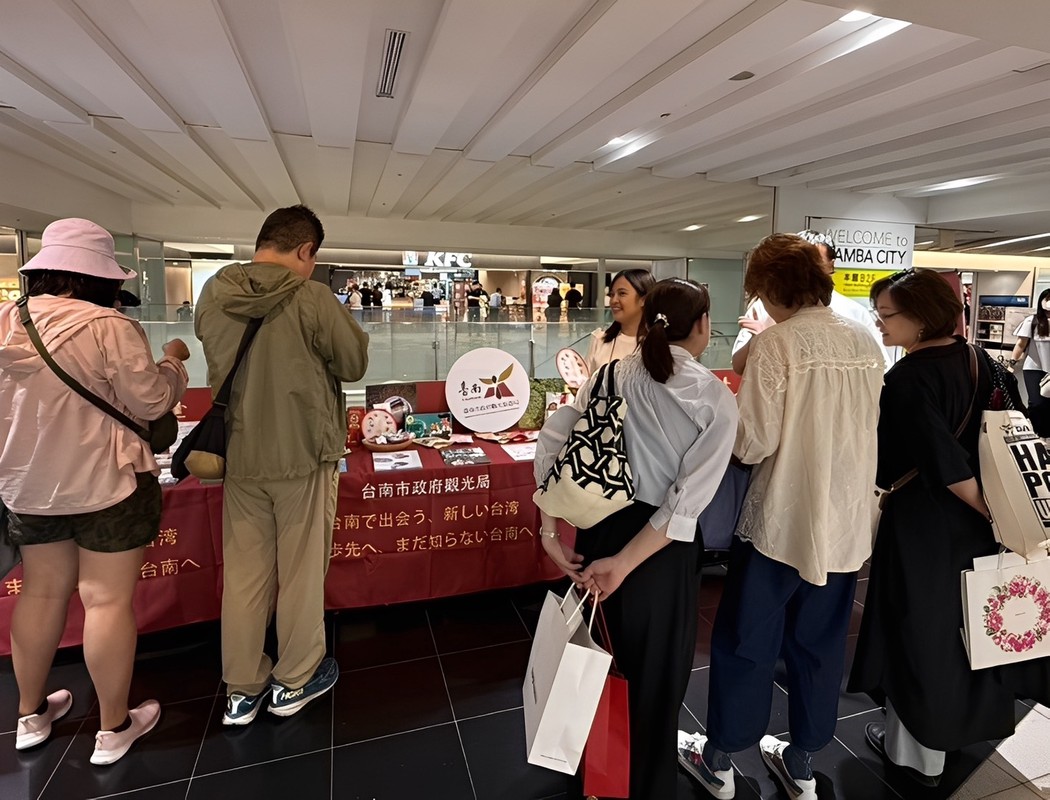 臺南觀光創新推廣 進駐日本大阪難波車站打造古都沉浸體驗 展區首日亮相吸睛 結合世博尾聲人氣爆棚 | 索引新聞 INDEX News