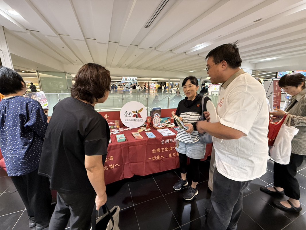 臺南觀光創新推廣 進駐日本大阪難波車站打造古都沉浸體驗 展區首日亮相吸睛 結合世博尾聲人氣爆棚 | 索引新聞 INDEX News