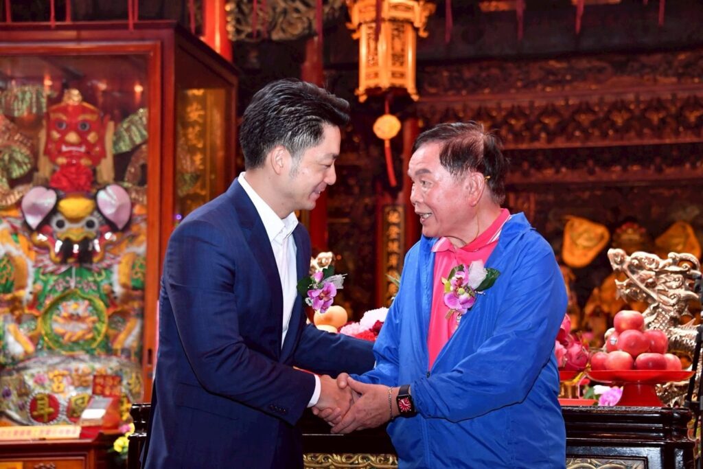 蔣萬安感謝松山慈祐宮義舉　捐贈破億嘉惠社會