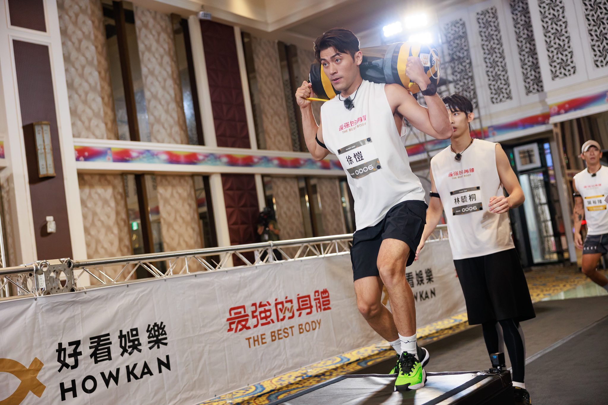 蘇炳憲力拚全年齡運動 JR紀言愷爆肌帥氣登場 蘇炳憲力拚全年齡運動 JR紀言愷爆肌帥氣登場