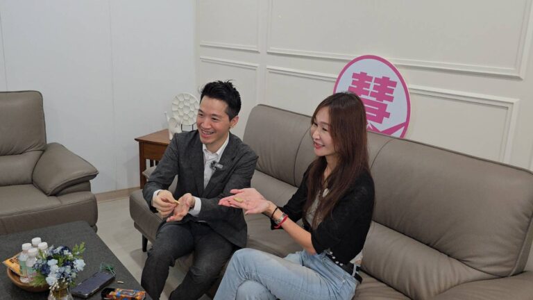 何志偉桃園八德扶轎祈福　盼每位女孩能自由做自己