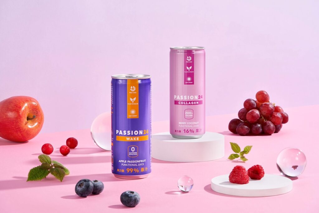 PASSION 24 機能果汁系列正式登陸全家便利商店——新世代健康飲品 喝出健康新樂趣