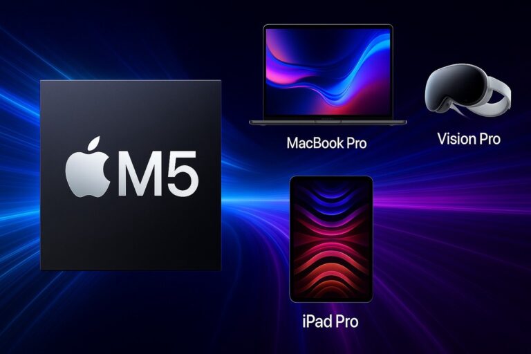 蘋果發布三款搭載M5晶片新產品！宣稱AI效能提升四倍