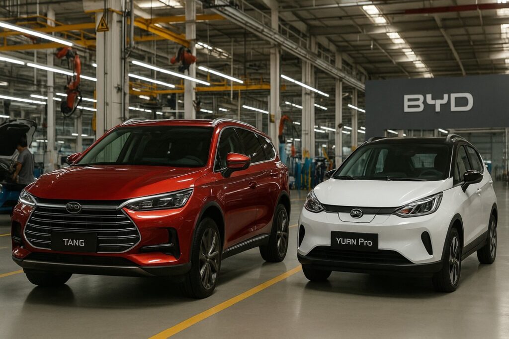 比亞迪史上最大召回！逾11.5萬輛電動車涉電池設計瑕疵