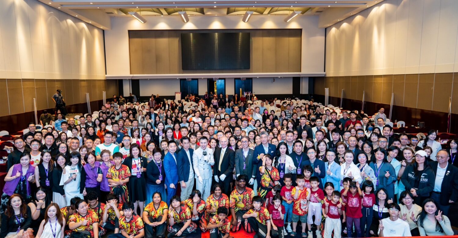 國際演說高峰會現場盛況。（圖/記者 張泓笙翻攝）