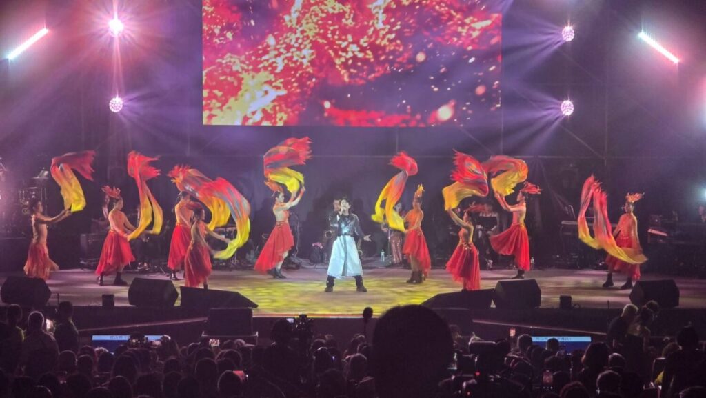 台中惠蓀堂爆滿！荒山亮、李明洋、劉家榮合體演出，觀眾安可聲震耳！（圖/記者蔡尚芸翻攝）