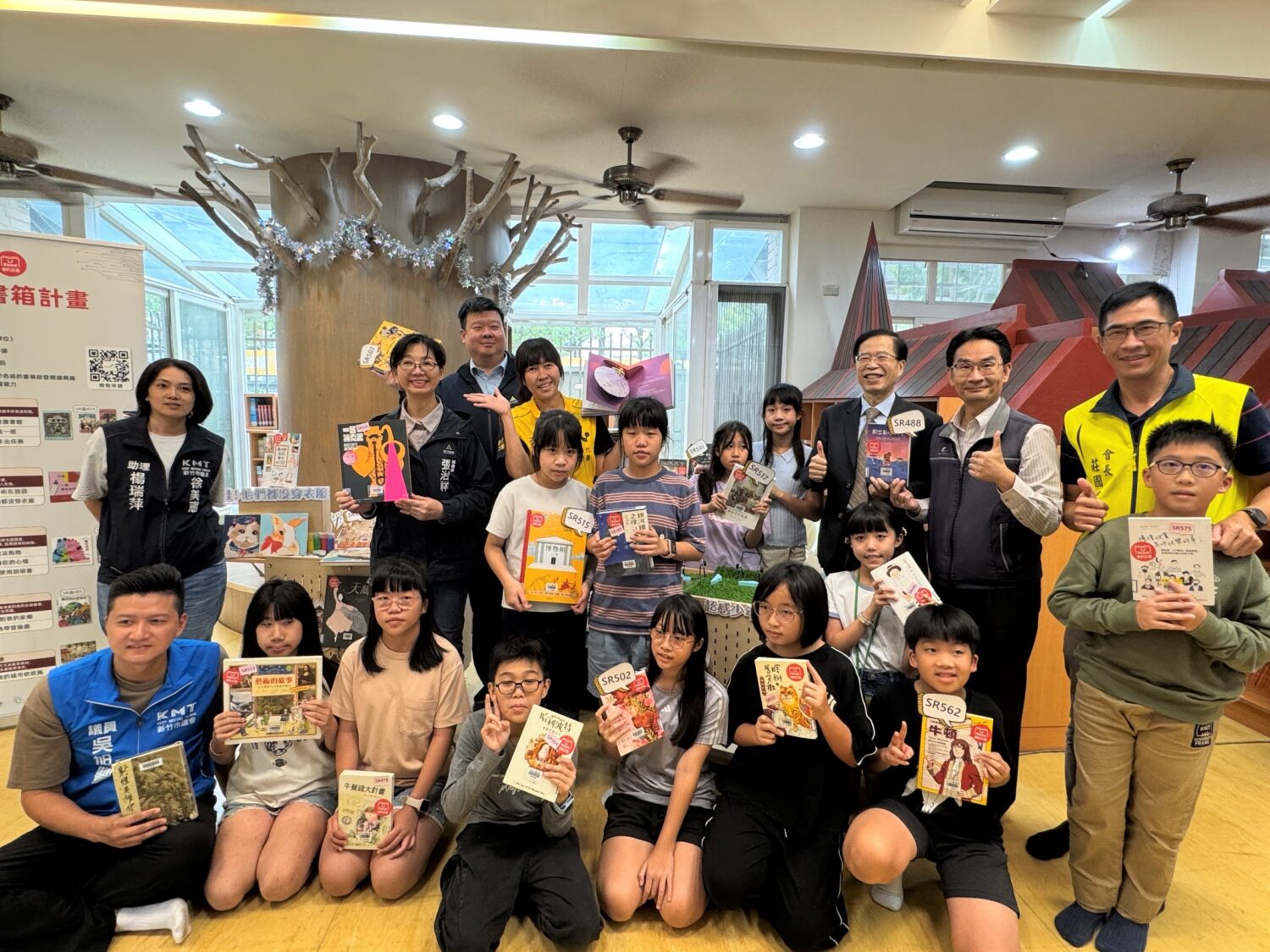 新竹市引入SR值的優閱書箱系統，可望促成智慧閱讀與適性閱讀目標。（圖/記者黃溎芬翻攝）