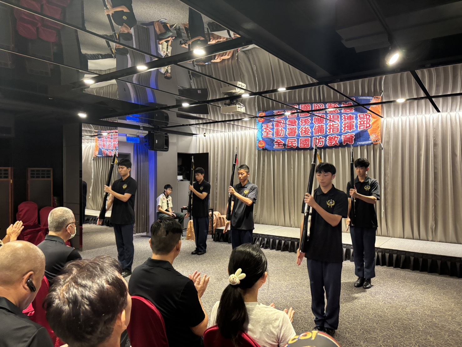 從儀隊槍聲到心臟搏動 后里全民國防教育掀起守護行動熱潮