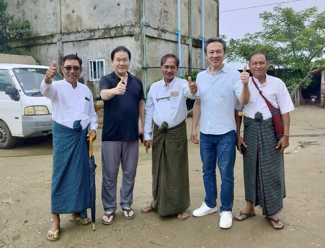 鮑大衛率團赴緬甸送暖 「舊愛新歡」國際精品化身公益力量 鮑大衛率團赴緬甸送暖 「舊愛新歡」國際精品化身公益力量