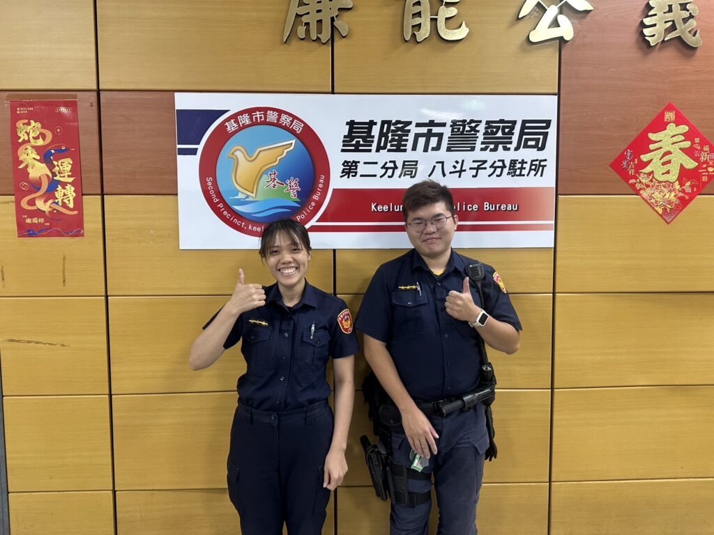車資不足返家難　基二警暖心助民眾平安返家