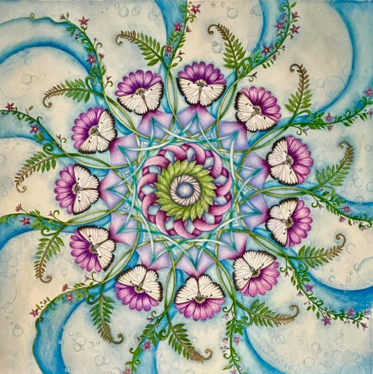 《心圓道現》的溫柔宇宙：丁梓筠的曼陀羅之路