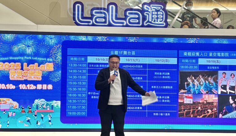 國慶連假台中好好玩！　東區百貨「LaLa通」慶典開跑 串聯帝糖消費休閒兩相宜