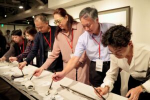 2場專場導覽    旅法藝術家沈榮水墨畫宗博館開展