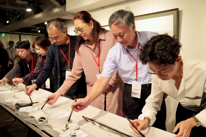 2場專場導覽 旅法藝術家沈榮水墨畫宗博館開展 2場專場導覽 旅法藝術家沈榮水墨畫宗博館開展