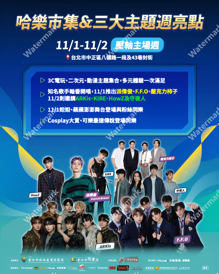 「2025八德3C哈樂DAY」開跑! 10/4-11/2 3C、ACG齊聚八德資訊商圈