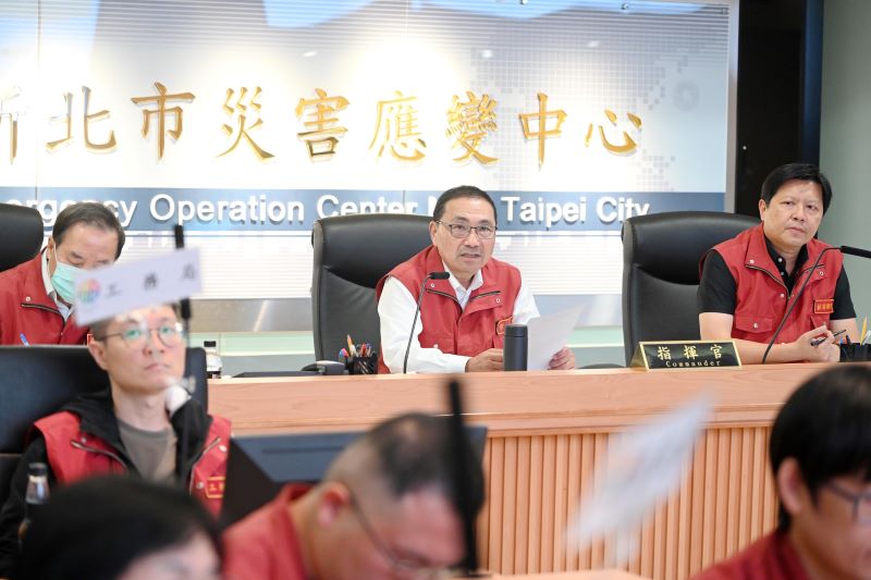 豪大雨影響重新堤外道封閉 請改道行駛