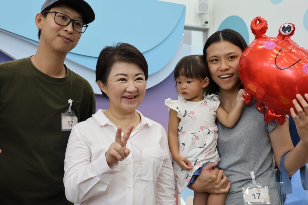 台中清水親子館開幕　盧市長：友善育兒向前行