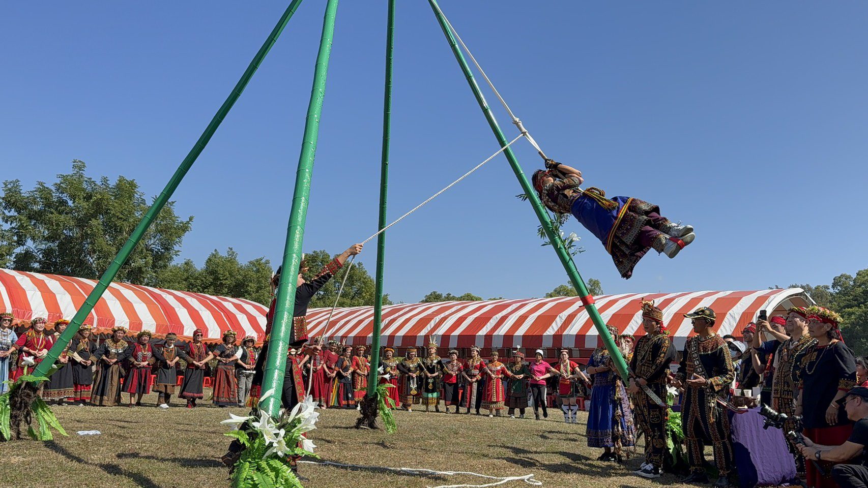 排灣婚禮儀式移師台中 原民文化節驚豔登場 排灣婚禮儀式移師台中 原民文化節驚豔登場