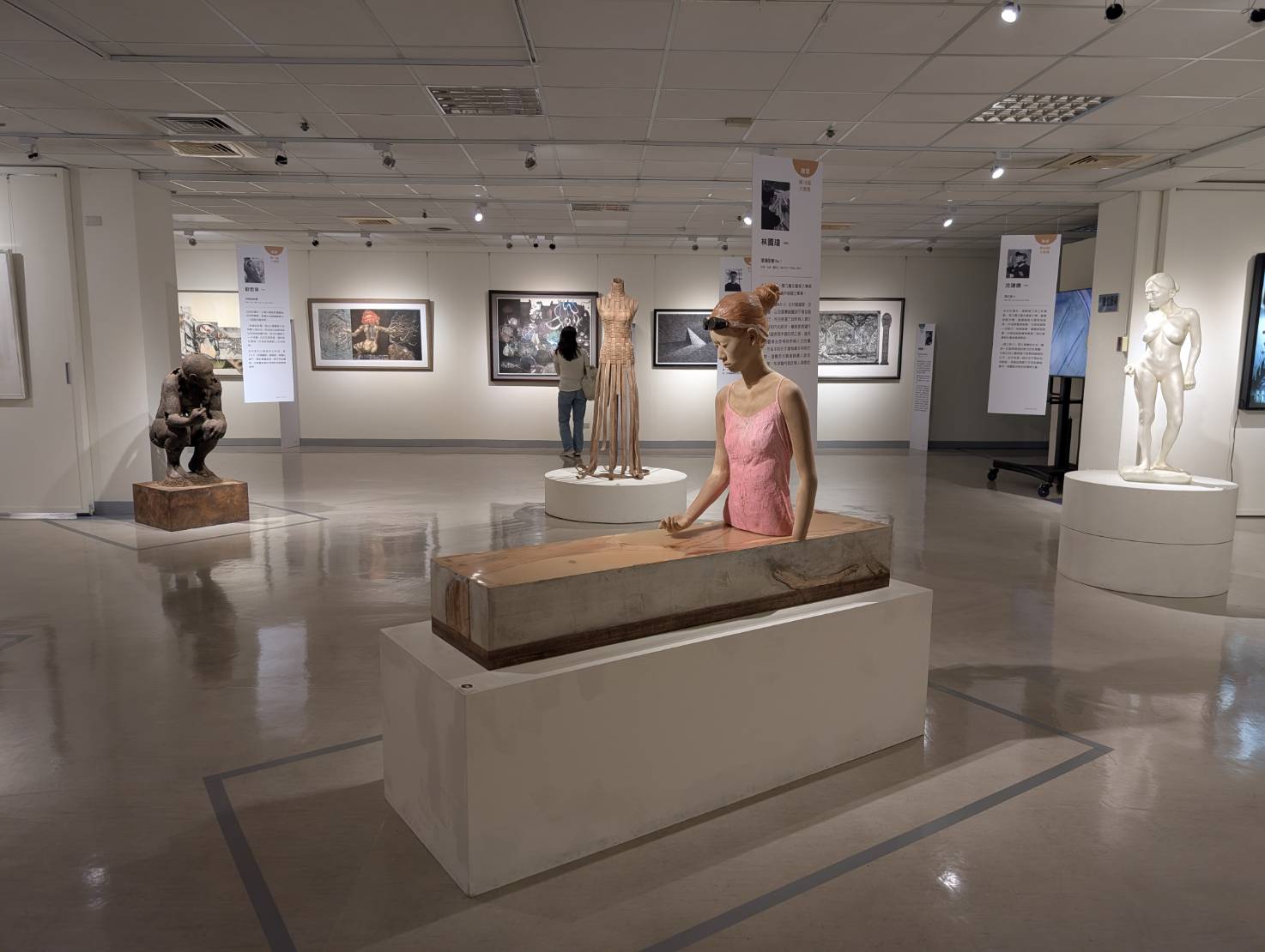 「大墩美展30週年特展」揭幕 台中藝術文化傳承跨越三十載