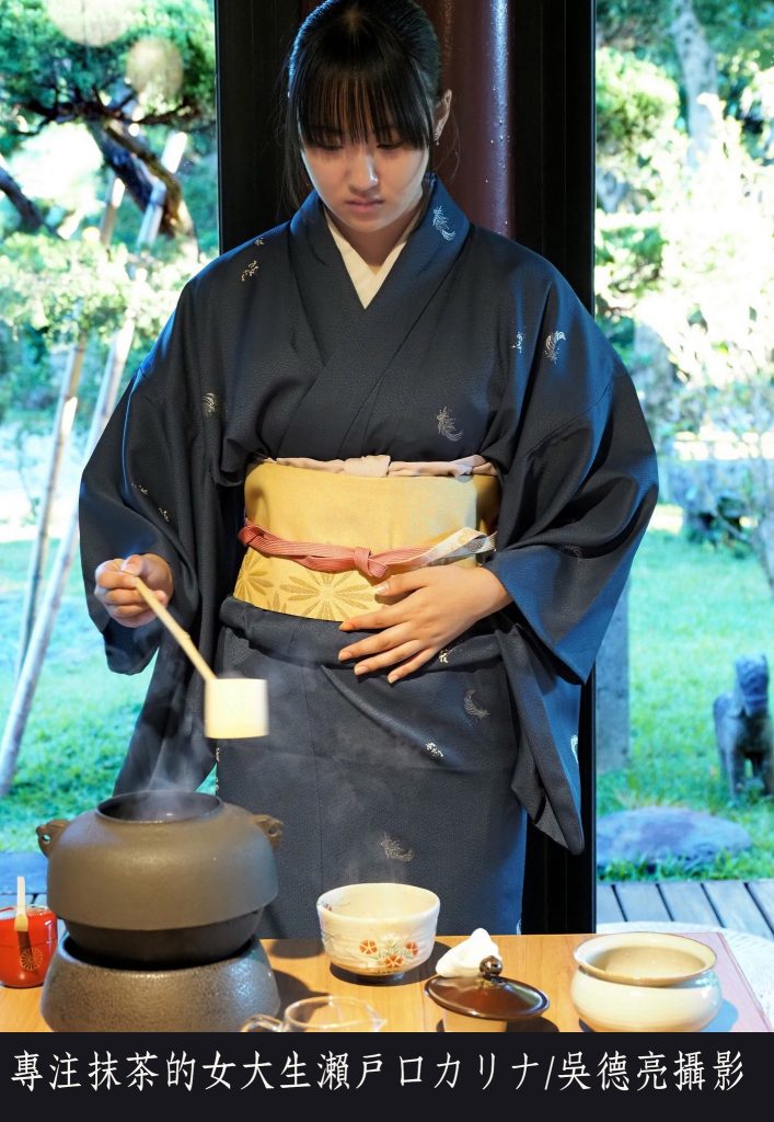 日本留台女大生的茶道盛饗 抹茶、三線、和服秀 日本留台女大生的茶道盛饗 抹茶、三線、和服秀