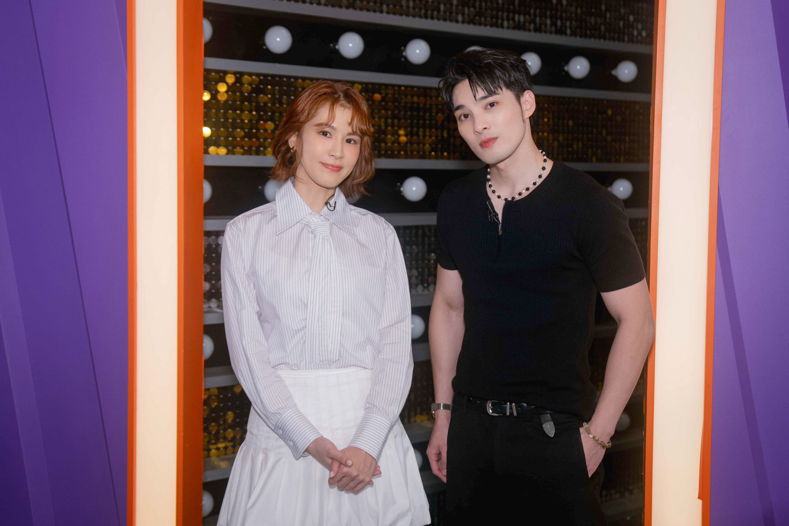 曾沛慈和黃偉晉主持娛樂百分百最後一集 真情流露淚灑攝影棚 曾沛慈和黃偉晉主持娛樂百分百最後一集 真情流露淚灑攝影棚