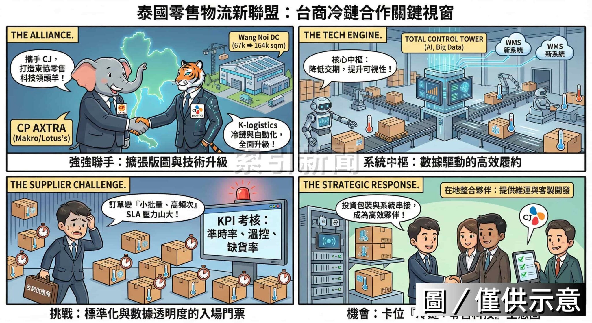 泰國零售物流聯盟:台商冷鏈合作新窗口 泰國零售物流聯盟:台商冷鏈合作新窗口