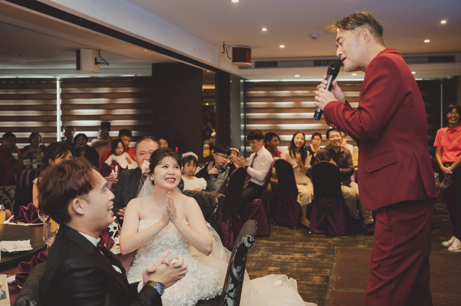 江國賓代言牛樟芝提倡健康人生　驚喜現身粉絲婚禮變身歌手送祝福